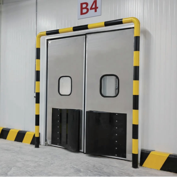 Porta Industrial Anti-Colisão