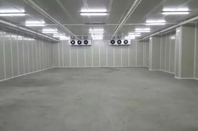 The picture shows the storage of controlled atmosphere