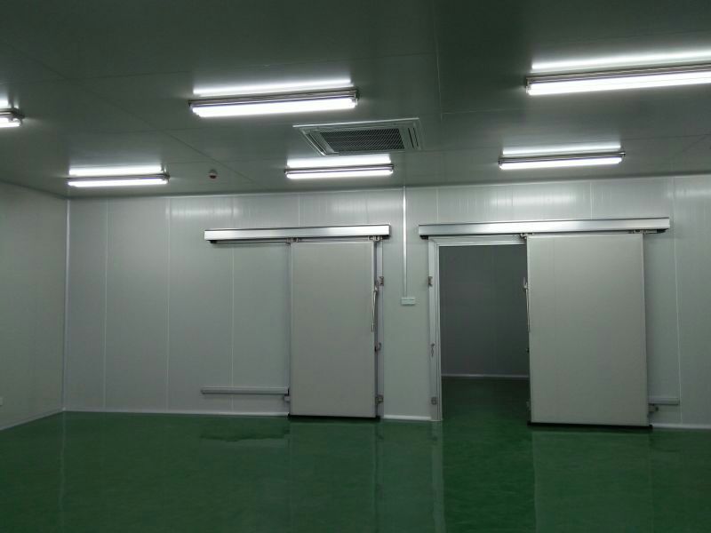 Bread and food factory cold storage real shot