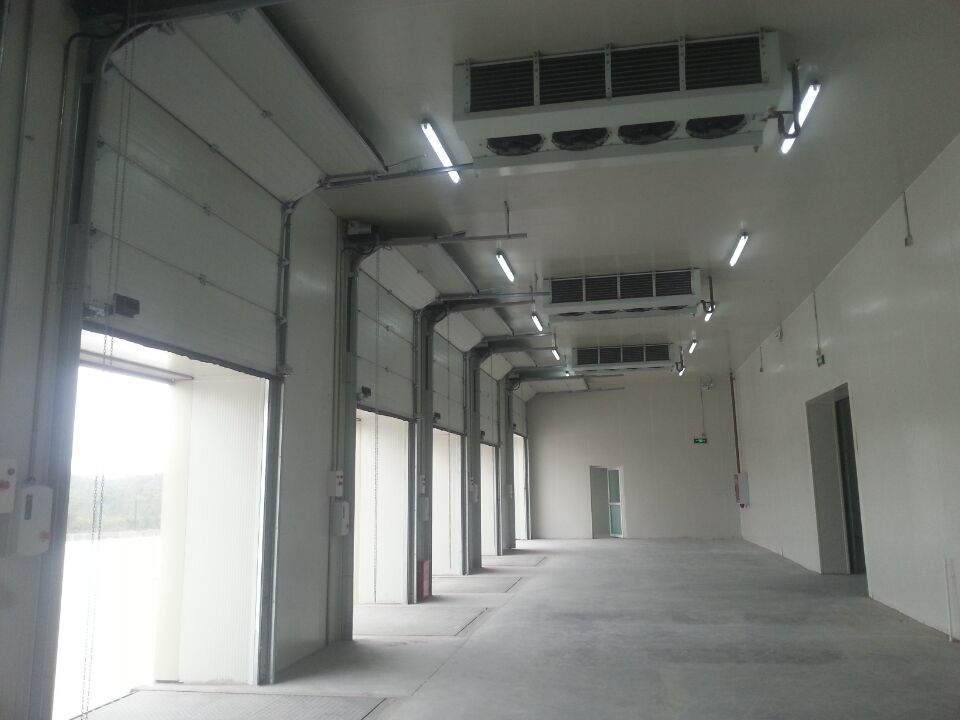 Cold chain logistics cold storage completed real shot
