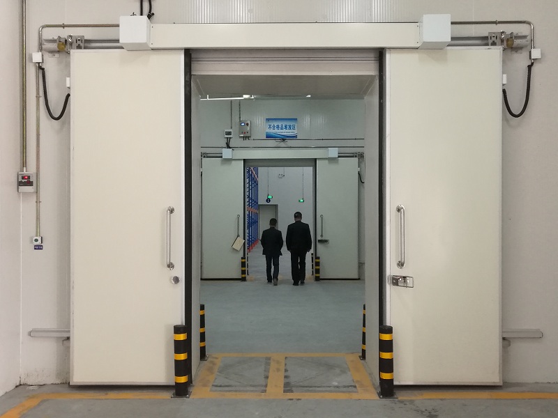 Cold chain logistics cold storage completed real shot