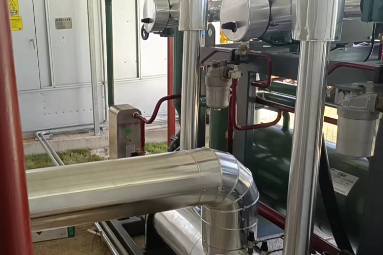 Aluminum coating for pipes